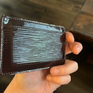 Like New Card holder - large inner slot + 2 outside slots